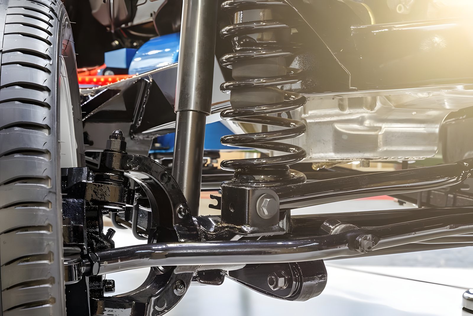Truck suspension repair